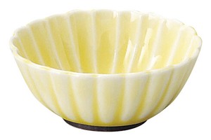 美浓烧 小钵碗 餐具 黄色 7cm 日本制造