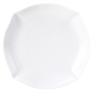 Mino ware Main Plate White 20.5cm Made in Japan