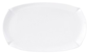 Mino ware Main Plate White 22cm Made in Japan