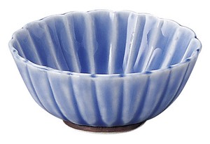 Mino ware Side Dish Bowl Blue M Made in Japan