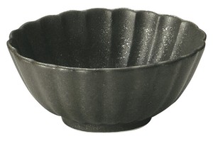 [美濃焼] かすみ 黒 7cm楕円小鉢 [食器 日本製]