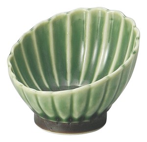美浓烧 小钵碗 餐具 绿色 7cm 日本制造