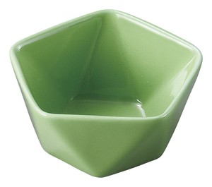 美浓烧 小钵碗 餐具 绿色 日本制造