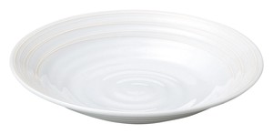 Mino ware Main Plate Ripple Made in Japan