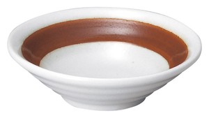 [美濃焼] 赤帯 ﾘｯﾌﾟﾙ3.5鉢 [食器 日本製]