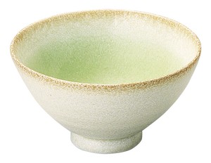 Mino Ware Rice Bowl Bright Green Rice Bowl Plates Made in Japan