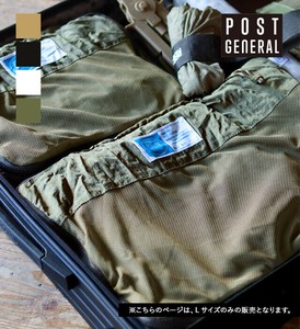 ＼トラベル特集／パラシュートナイロン パッキングバッグ Lサイズ 4色 POST GENERAL / ポストジェネラル
