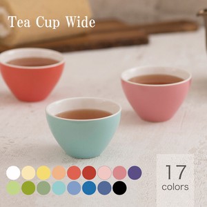 Mino Ware Tea Cup Wide Regular Color Regular Color 80 Mino Ware Made in Japan