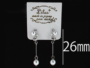 Pierced Earringss Nickel-Free Made in Japan
