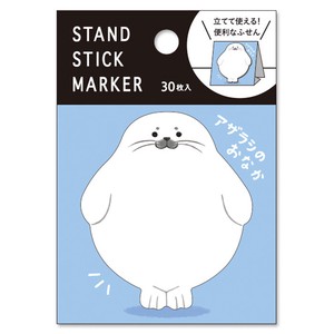 Sticky Note Seal's Tummy Stand Stick Markers