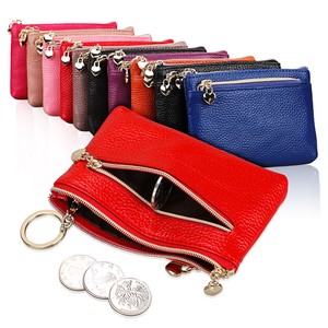 Coin Purse Genuine Leather Ladies' Multifunctional