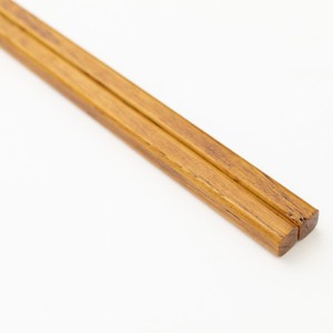 極細先角栗木箸　栗の木　日本製