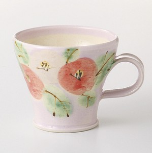 Gift Pink Mug Plates Mino Ware Made in Japan