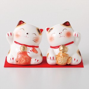 Gift Ebisu Daikoku Cat Interior Made in Japan