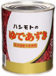 【橋本食糧】業務用ゆであずき（2号缶）1kg