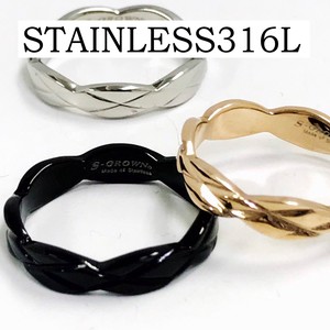 【ステンレス316L】サージカルリング | ステンレスリング | 指輪 | ring