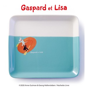 リサ&ガスパール トーストプレート ボート 【日本製】 ◇BOX入◇ キャラクター/美濃焼