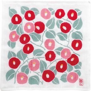 Kitchen Towels Camellia Red Made in Japan Kitchen Towels