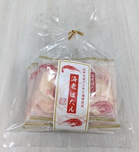 【ふじや】えびぼたんピロ　巾着袋　60g