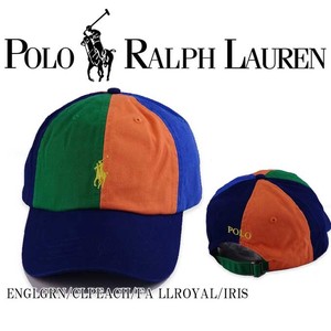 RALPHRAUREN COLOR BLOCKED CAP  19391