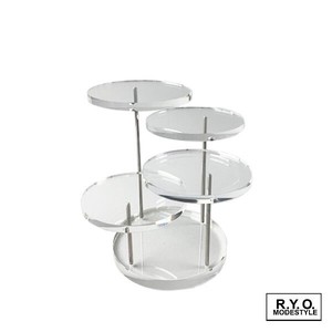 Acrylic Ring Stand Acrylic 4 Steps Size M