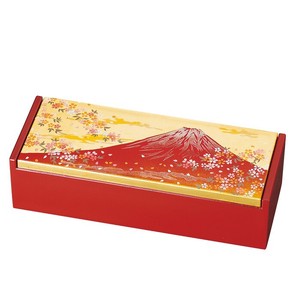 Jewelry box Gold Leaf Cherry-Blossom Red Fuji