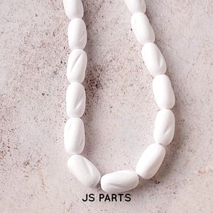 Accessory Beads Made in Japan 15 Design Beads 20 11 mm White 3 68 2