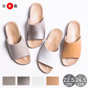 日本製 カジュアル フラットサンダル 高クッション ローヒール  / 靴 レディースサンダル 婦人靴