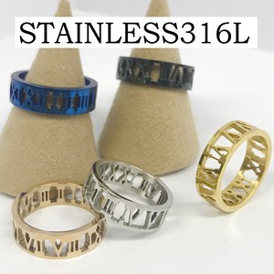 【ステンレス316L】サージカルリング | ステンレスリング アクセサリー | 指輪 | ring  SGR-16046