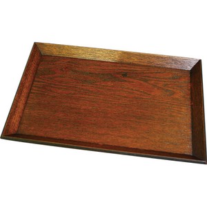 Tray Wooden Lacquerware Natural M
