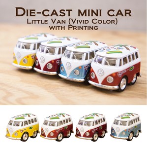ダイキャストミニカー(S)［Little Van (Vivid Color) with Printing］【ロット12台】