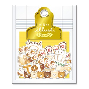 Stickers bread Ink Illustration Stickers
