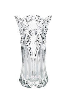 【エイチツーオー】ガラス花瓶L　フラワー