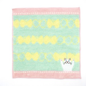 Towel Handkerchief Cat