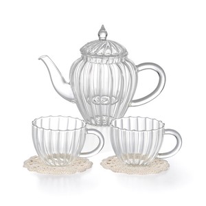 Teapot Gift Set Party Star Heat Resistant Glass