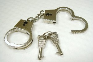 Mini Handcuffs Nickel Nickel