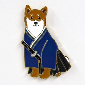 Samurai pin Badge