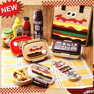 Burger Konku Hamburger Soft and fluffy Bento Box Bento Box Dishwasher