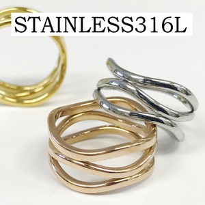 【ステンレス316L】サージカルリング | ステンレスリング アクセサリー | 指輪 | ring SGR-18128