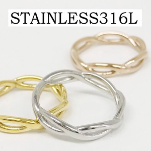 【ステンレス316L】サージカルリング | ステンレスリング | 指輪 | ring SGR-18109