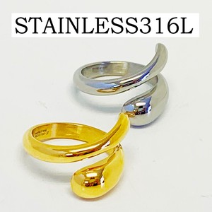 【ステンレス316L】サージカルリング | ステンレスリング アクセサリー | 指輪 | ring ピンキーサイズ S106