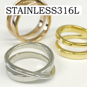 【ステンレス316L】サージカルリング | ステンレスリング | 指輪 | ring ピンキーサイズ SGR-23130