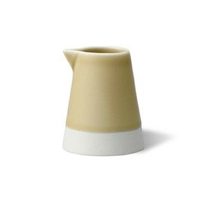 es　creamer　黄磁釉（M）　日本製