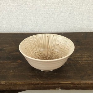 千段十草4.8寸多用碗　白　美濃焼　日本製
