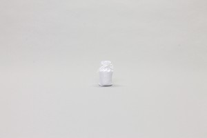 【ペット骨壷・分骨壺】骨壺袋（花びら柄）　ホワイト　　1．5寸