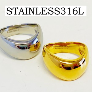 【ステンレス316L】サージカルリング | ステンレスリング アクセサリー | 指輪 | ring SGR-20111