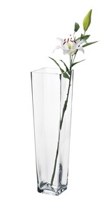 【エイチツーオー】ガラス花瓶LL