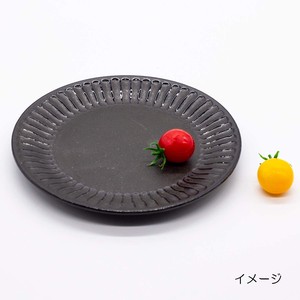 取皿 小皿 プレート シンプルモダン /SHINOGI18cmプレート/黒