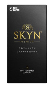 <避妊具・コンドーム・潤滑剤>SKYN　5コ