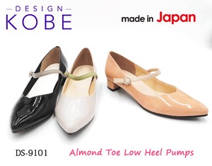 宴会女鞋 Design 浅口鞋 低跟 日本制造